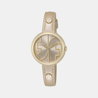 Furla Heritage Women Quartz Blue Dial Analog Leather Watch WW00005013L2