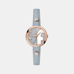 Furla Heritage Women Quartz White Dial Analog Leather Watch WW00005015L3