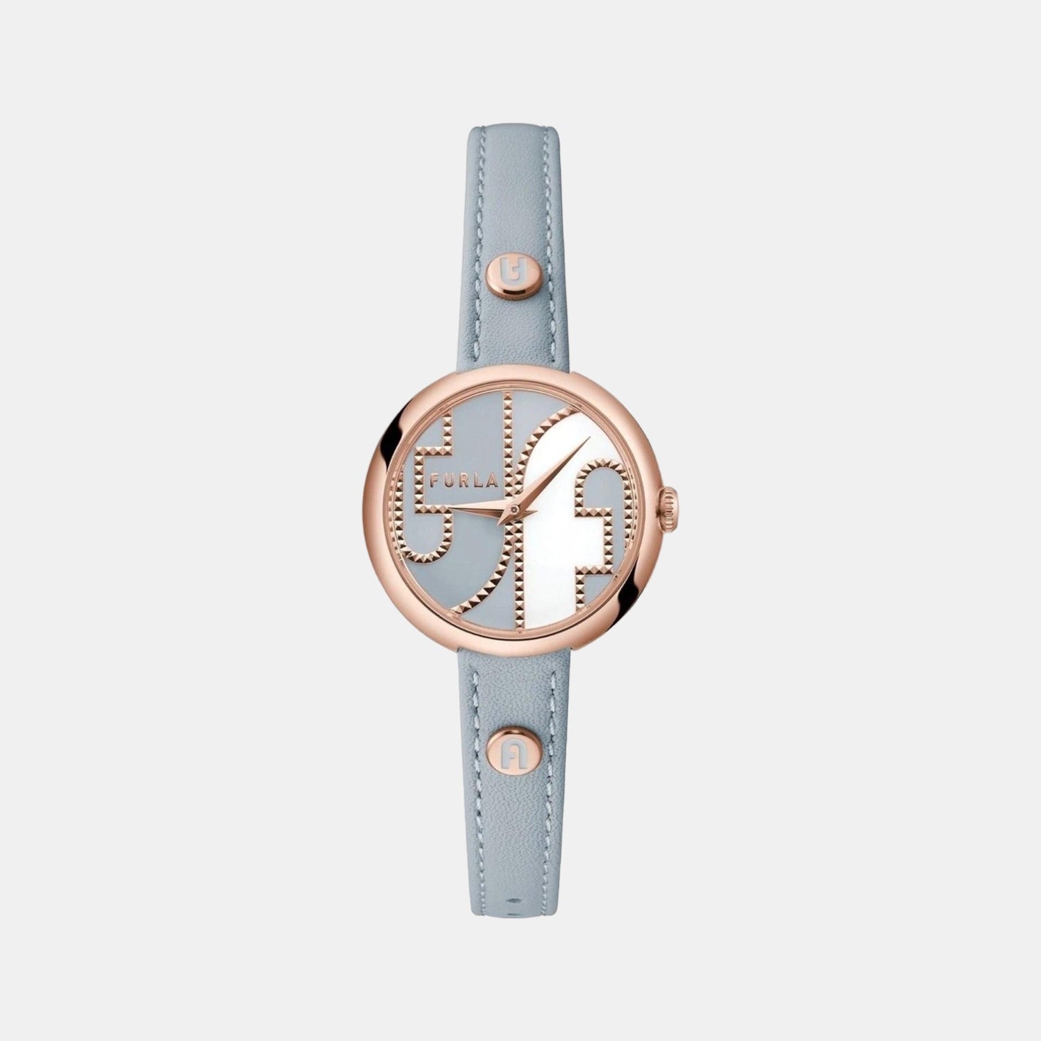 Furla Heritage Women Quartz White Dial Analog Leather Watch WW00005015L3
