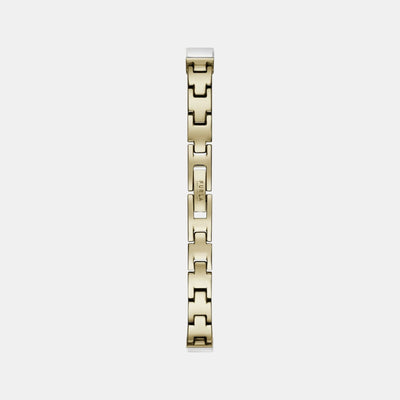 Furla Bangle Women Quartz White Dial Analog Stainless Steel Watch WW00010003L2