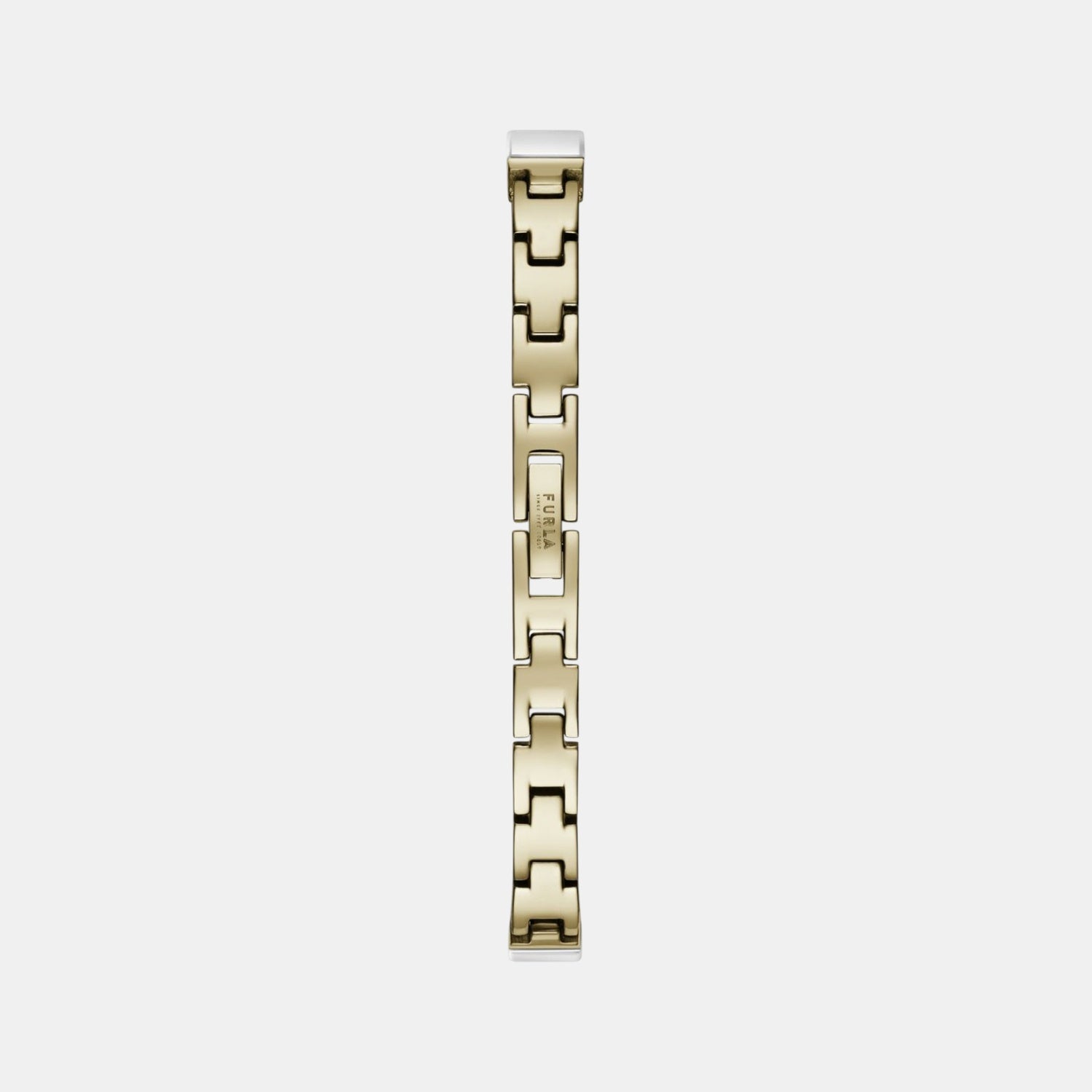 Furla Bangle Women Quartz White Dial Analog Stainless Steel Watch WW00010003L2
