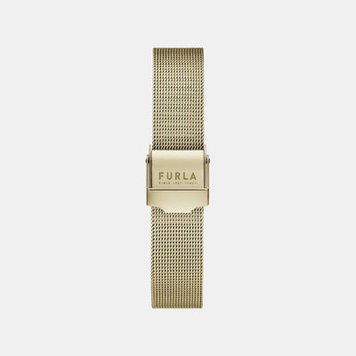 Furla Heritage Women Quartz Gold Dial Analog Stainless Steel Watch WW00013006L2