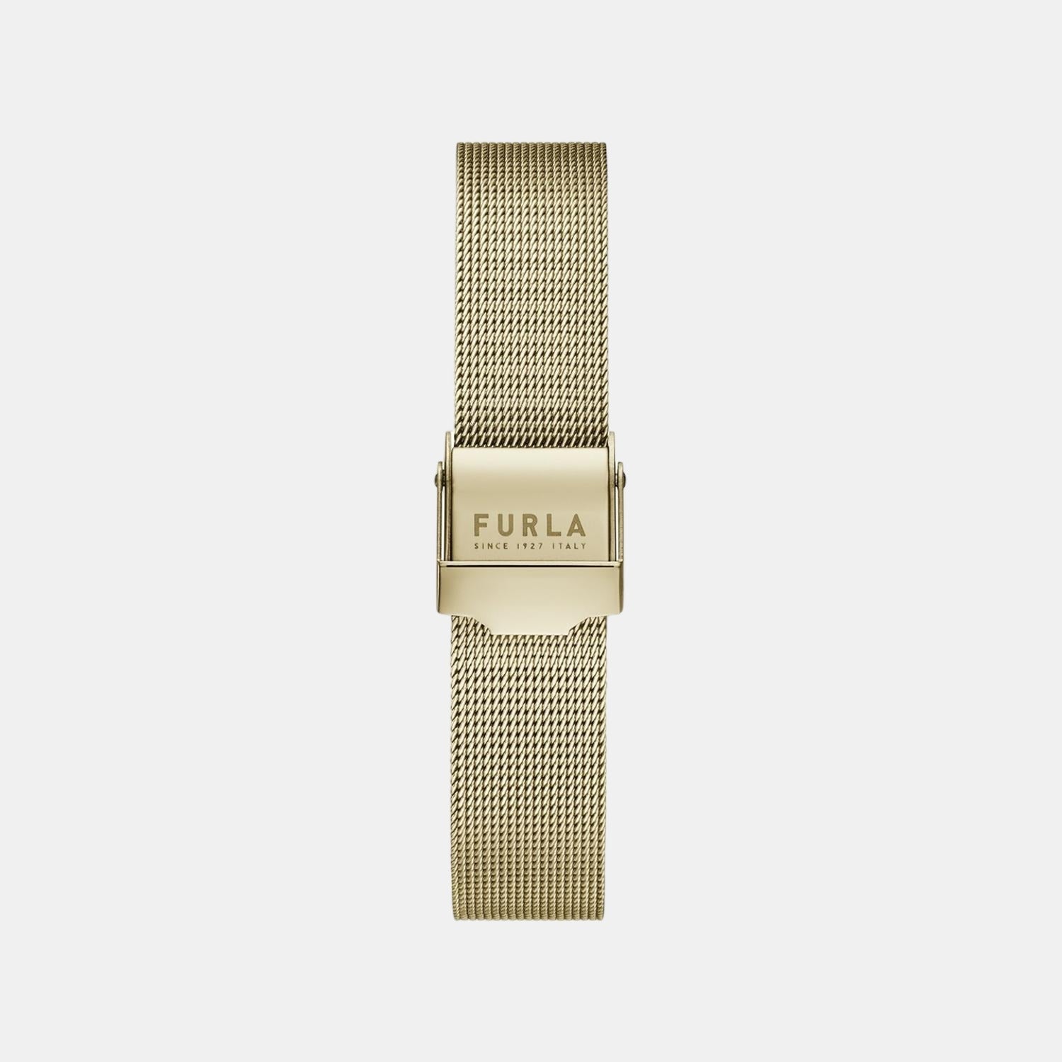 Furla Heritage Women Quartz Gold Dial Analog Stainless Steel Watch WW00013006L2