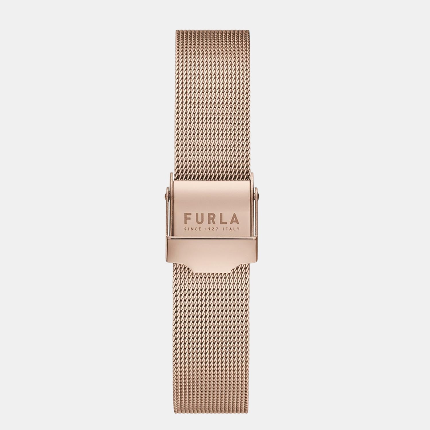 Furla Heritage Women Quartz Gold Dial Analog Stainless Steel Watch WW00013007L3