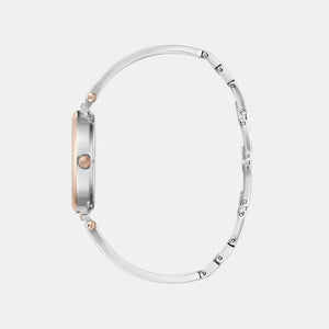 Furla Glamour Chic Women Quartz Silver Dial Analog Stainless Steel Watch WW00018005L5