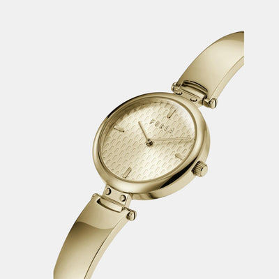 Furla Glamour Chic Women Quartz Rose Gold Dial Analog Stainless Steel Watch WW00018006L2