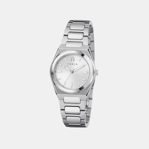 Furla Athleisure Women Quartz Silver Dial Analog Stainless Steel Watch WW00020010L1