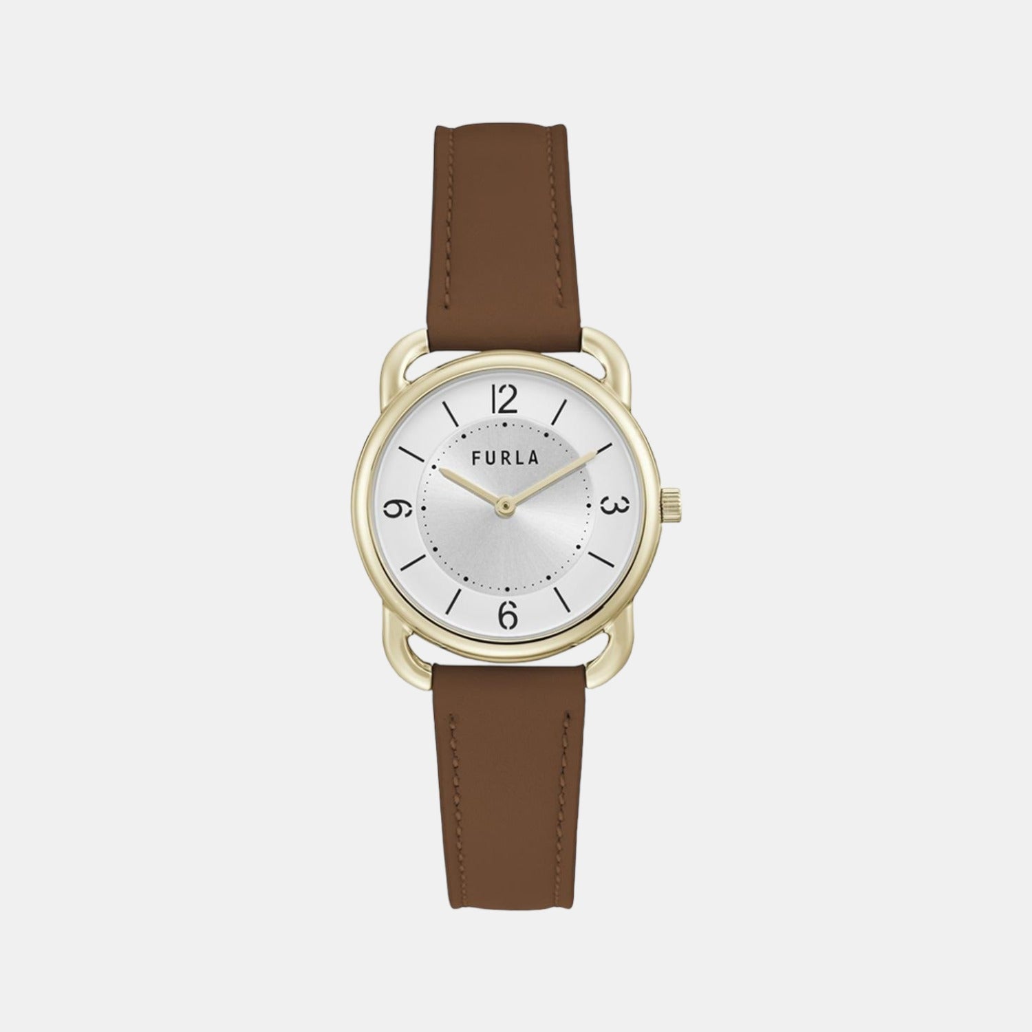 Furla Heritage Women Quartz Silver Dial Analog Leather Watch WW00021001L2