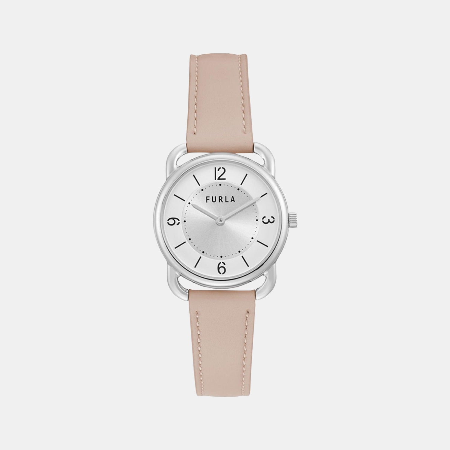 Furla Heritage Women Quartz Silver Dial Analog Leather Watch WW00021014L1