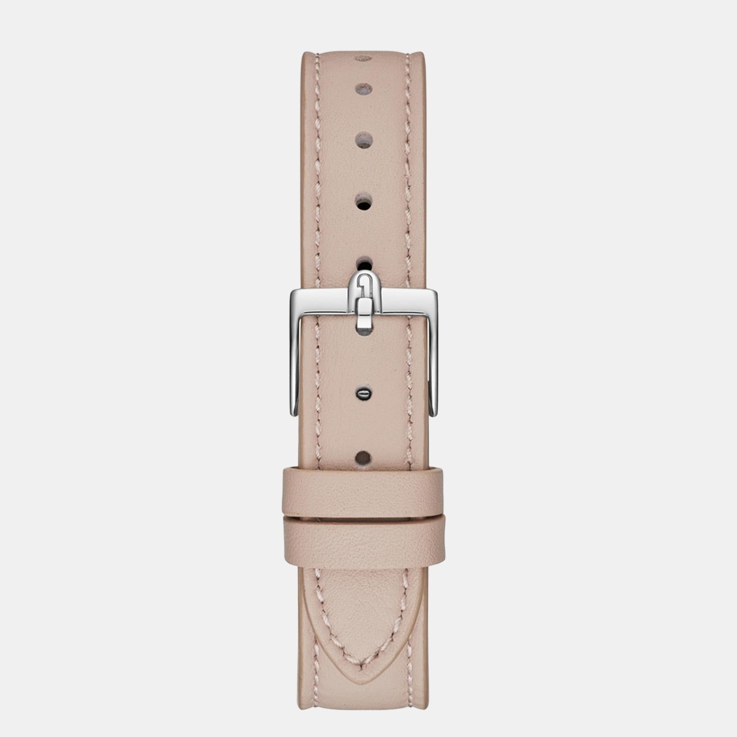 Furla Heritage Women Quartz Silver Dial Analog Leather Watch WW00021014L1