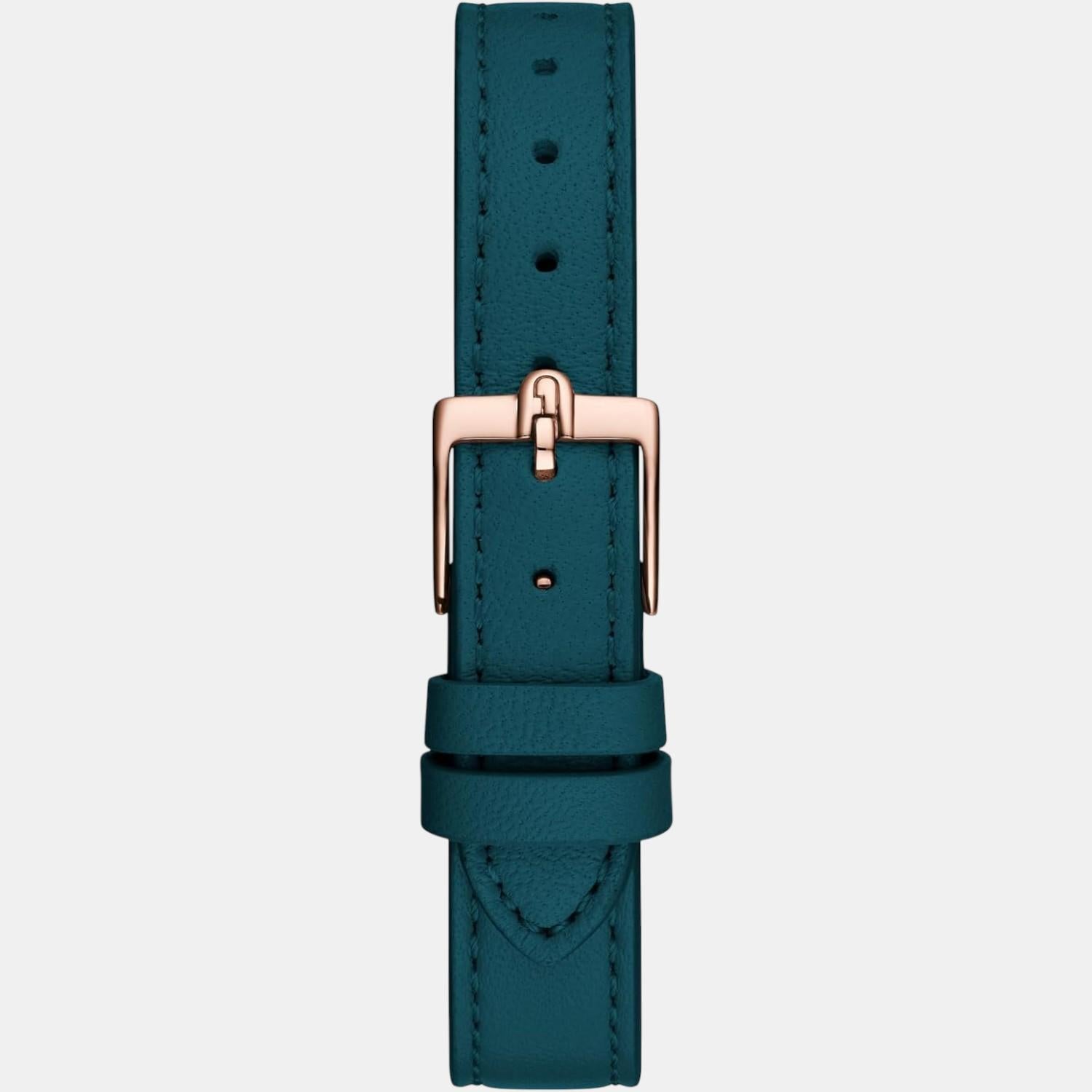 Furla Heritage Women Quartz Blue Dial Analog Leather Watch WW00031002L3