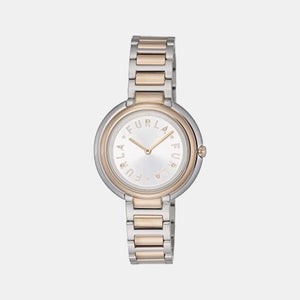 Furla Heritage Women Quartz White Dial Analog Stainless Steel Watch WW00032002L5