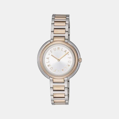 Furla Heritage Women Quartz White Dial Analog Stainless Steel Watch WW00032002L5