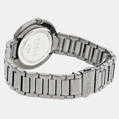Furla Heritage Women Quartz Black Dial Analog Stainless Steel Watch WW00032003L7