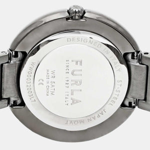 Furla Heritage Women Quartz Black Dial Analog Stainless Steel Watch WW00032003L7
