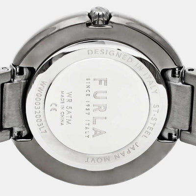 Furla Heritage Women Quartz Black Dial Analog Stainless Steel Watch WW00032003L7