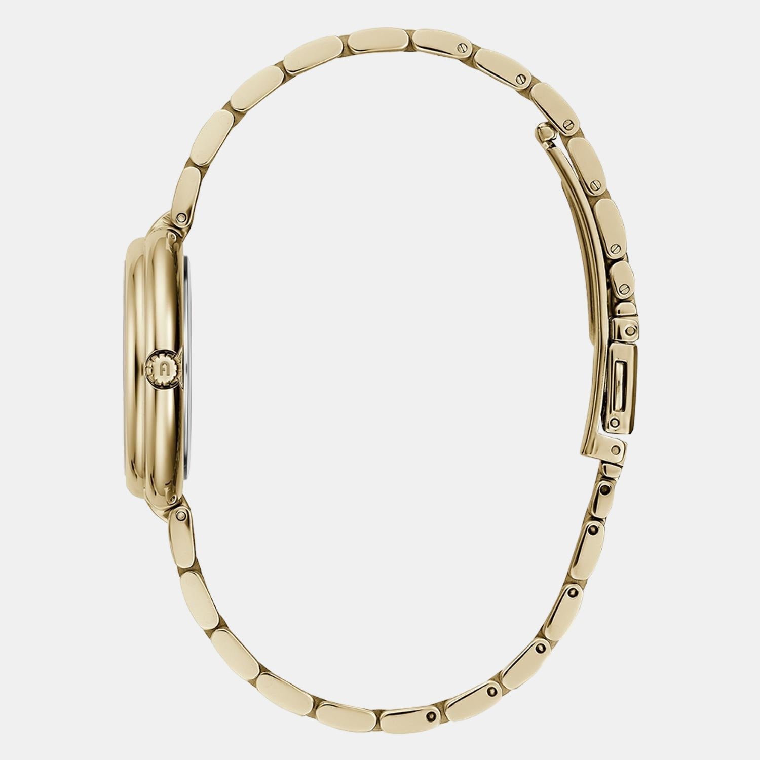Furla Heritage Women Quartz Gold Dial Analog Stainless Steel Watch WW00032005L2