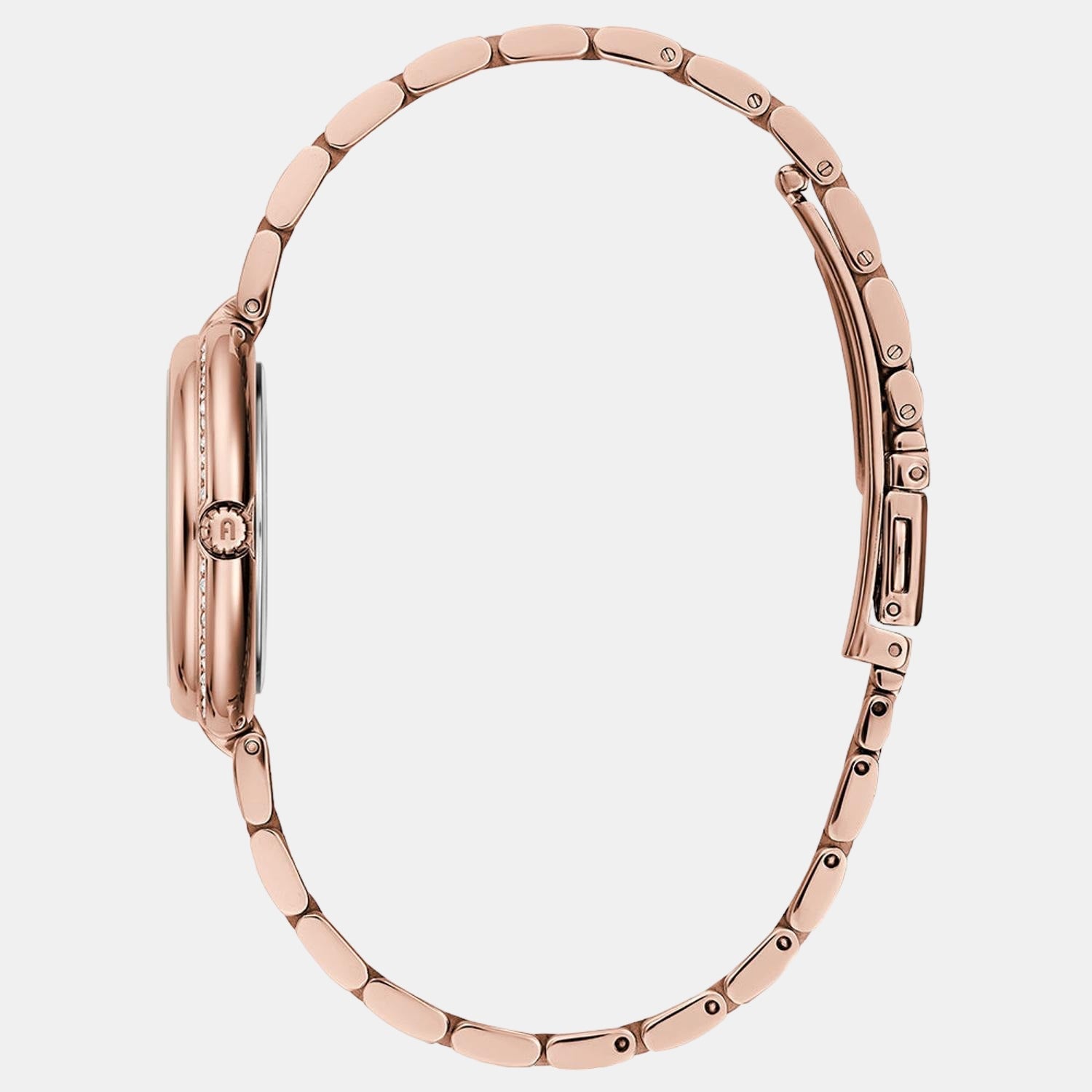 Furla Heritage Women Quartz Rose Gold Dial Analog Stainless Steel Watch WW00032009L3