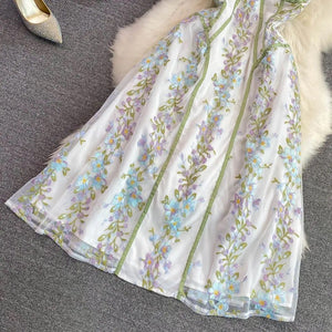 Rupanzel Embroidered Dress