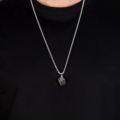Dice Charm With Chain