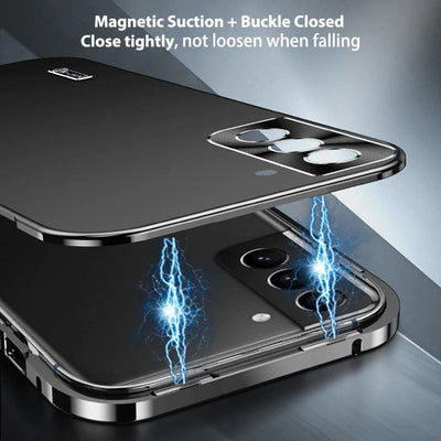 Galaxy S Series Luxury Magnetic Metal Frame Case