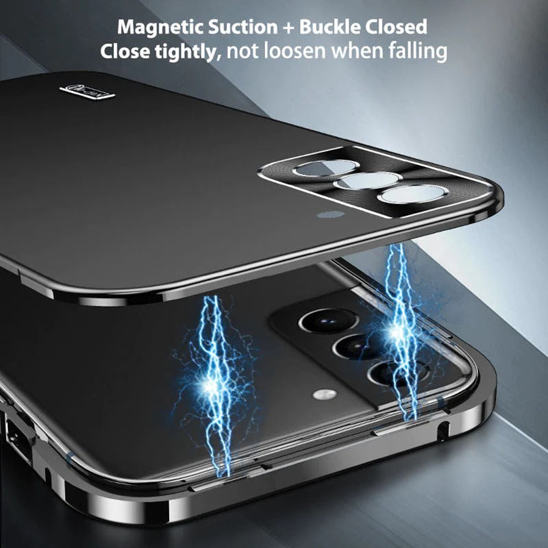 Galaxy S Series Luxury Magnetic Metal Frame Case