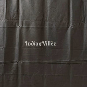 Black Single Line Pattachitra Saree