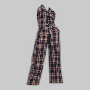 Brown Waistcoat & Pant Combo