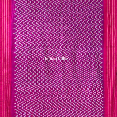 Purple Dual Tone Pochampally Ikat Silk Saree