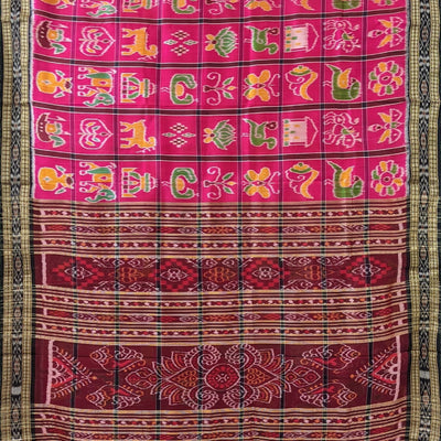 Rani Nabakothi Odisha Ikat Khandua Silk Saree