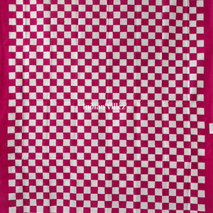White Pink Pasapali Sambalpuri Ikat Silk Saree
