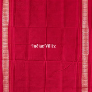 Green Odisha Ikat Sambalpuri Pure Cotton Saree With Fish Motif