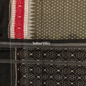 Green Sambalpuri Cotton Saree