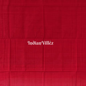 Pink White Dual Tone Bomkai Sambalpuri Pure Cotton Saree