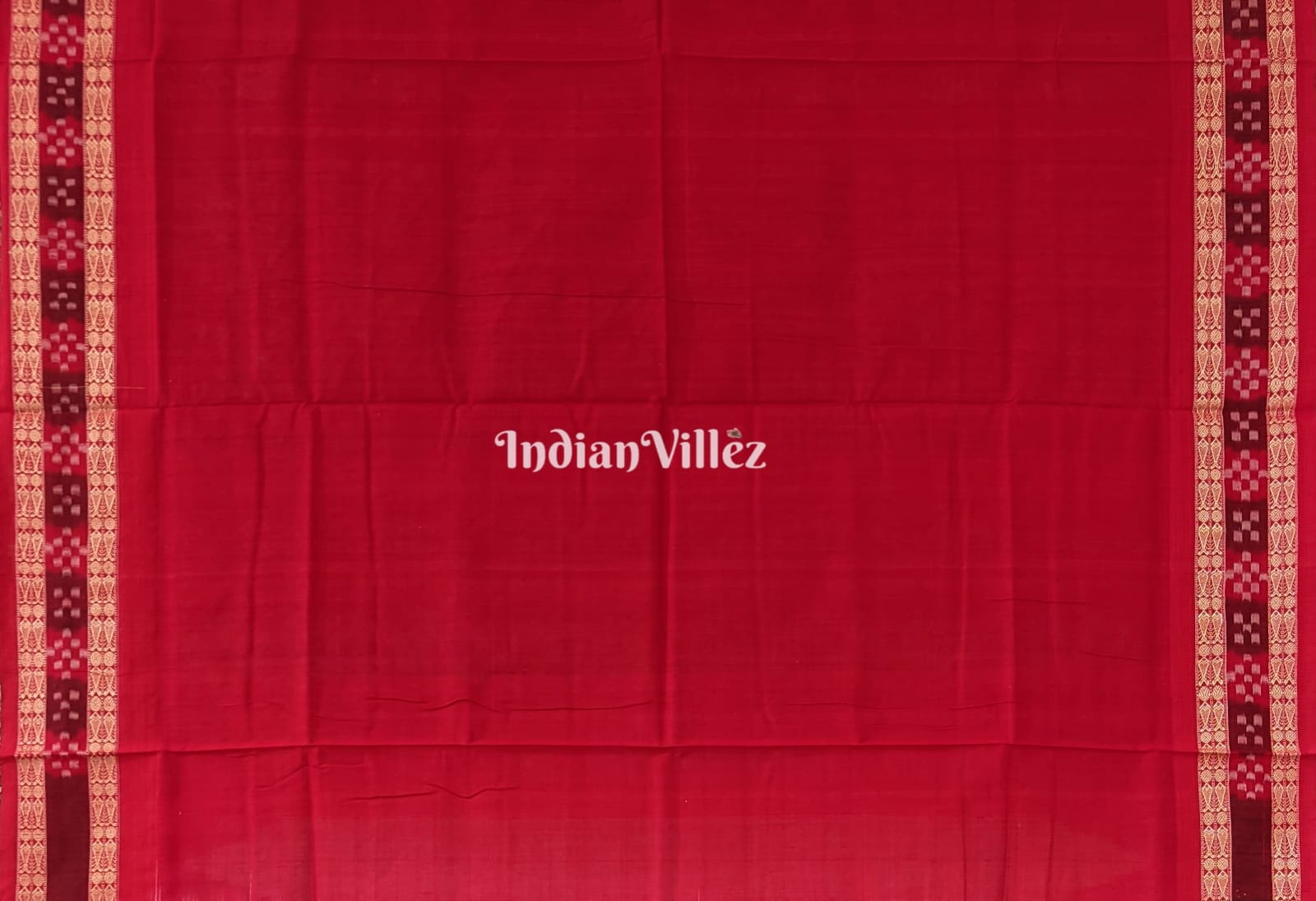 Pink White Dual Tone Bomkai Sambalpuri Pure Cotton Saree