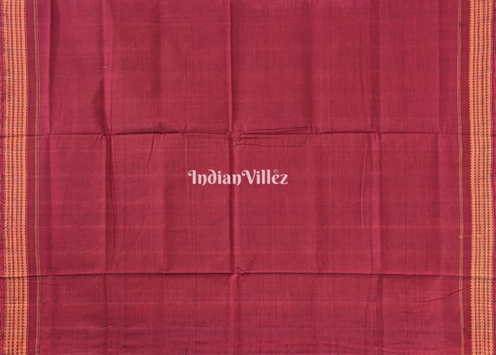 Black With Red border Odisha Ikat Sambalpuri Pure Cotton Saree