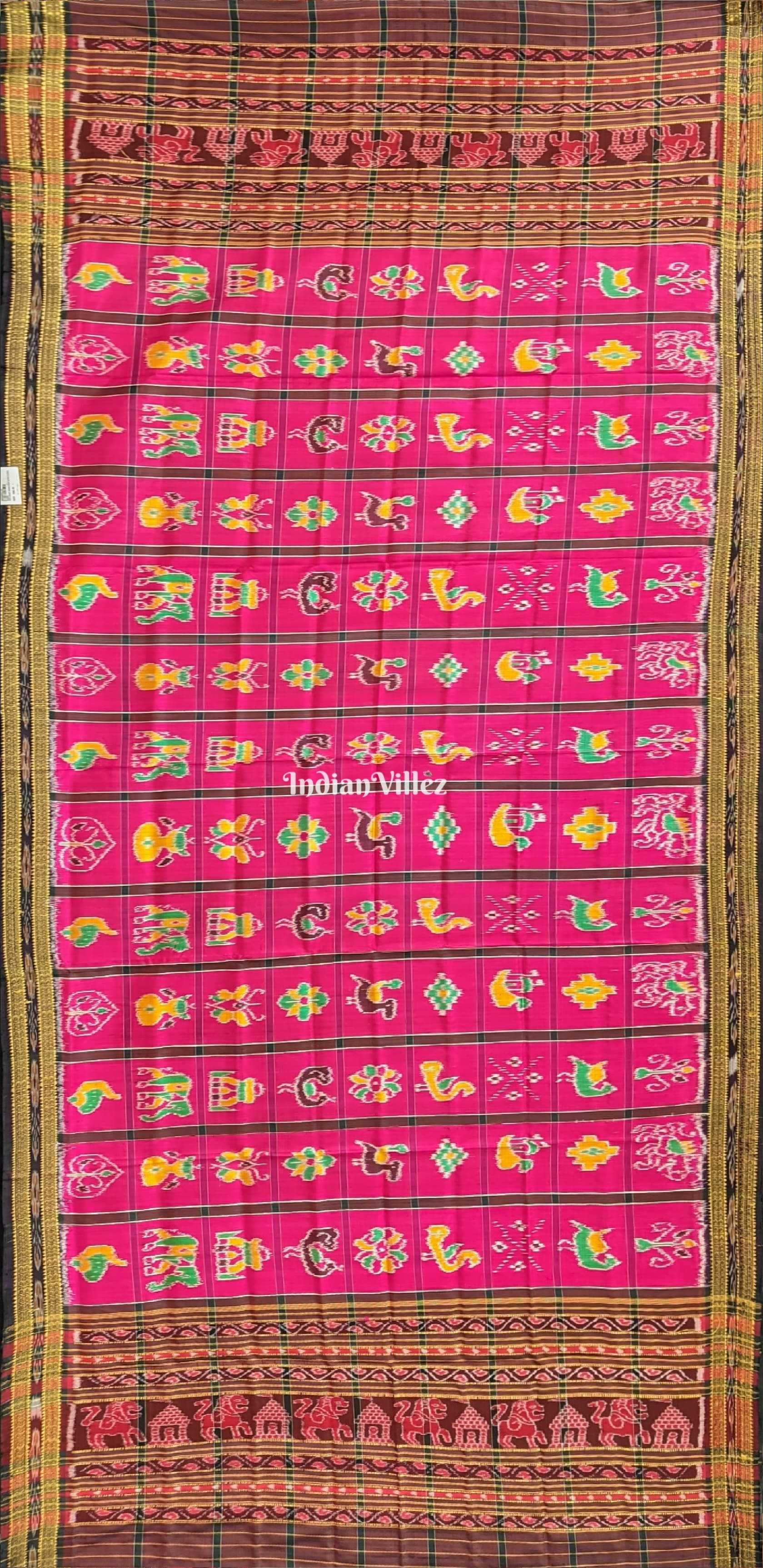 Rani Nabakothi Odisha Handloom Silk Dupatta