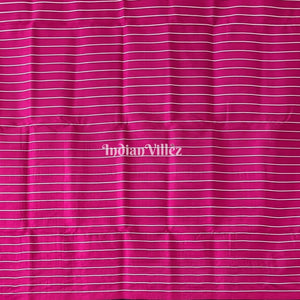 Maroon Elephant Designer Contemporary Silk Saree with Tribal motif