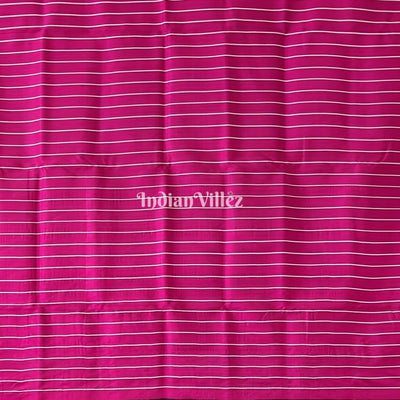 Maroon Elephant Designer Contemporary Silk Saree with Tribal motif