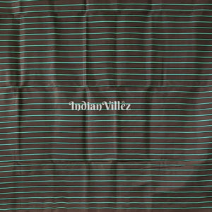 Black Blue Odisha Ikat Nabakothi Contemporary Silk Saree