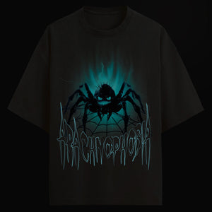 Arachnophobia Halloween Glow In The Dark T-Shirt