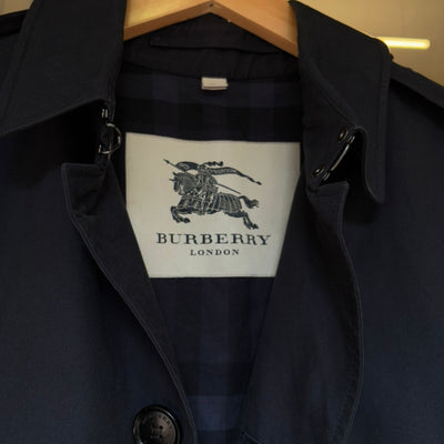 Burberry Navy Trenchcoat