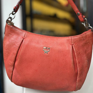 MCM Leather Baguette