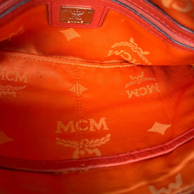 MCM Leather Baguette