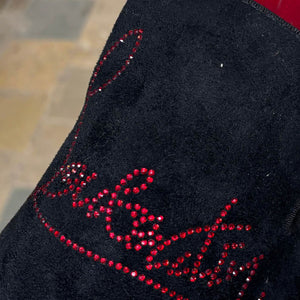 Christian Louboutin Black Dandelion Strass Loafers