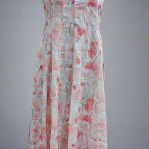 Maroon Bandhani Foil Printed Chiffon Saree With Tassels