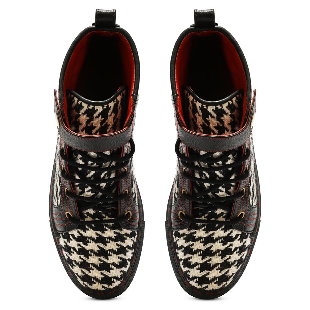White Classic Houndstooth High_Tops Men (discontinued)
