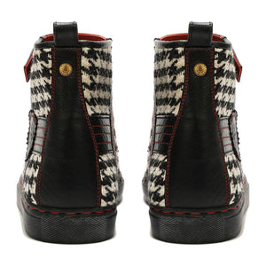 White Classic Houndstooth High_Tops Men (discontinued)