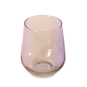 Estelle Colored Wine Stemless - Set of 2 {Iridescent}