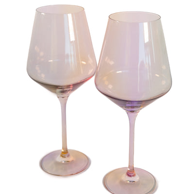 Estelle Colored Wine Stemware - Set of 2 {Iridescent}